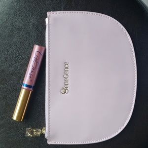 SeneGence makeup bag with Lip Sense gloss